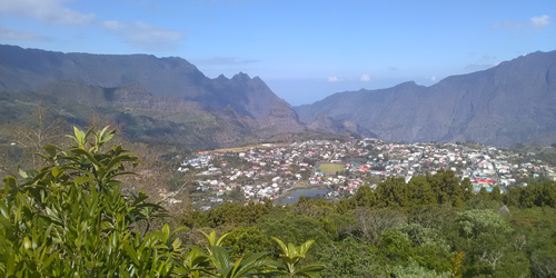 Sur la Route de Cilaos, île de La Réunion