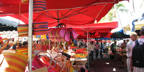 marché de Saint-Paul, île de La Réunion