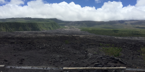 la Route des Laves, île de La Réunion