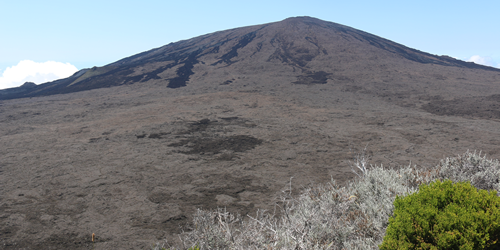 circuit sur le volcan de l'île de La Réunion